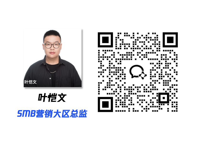 叶恺文 - SMB营销大区总监